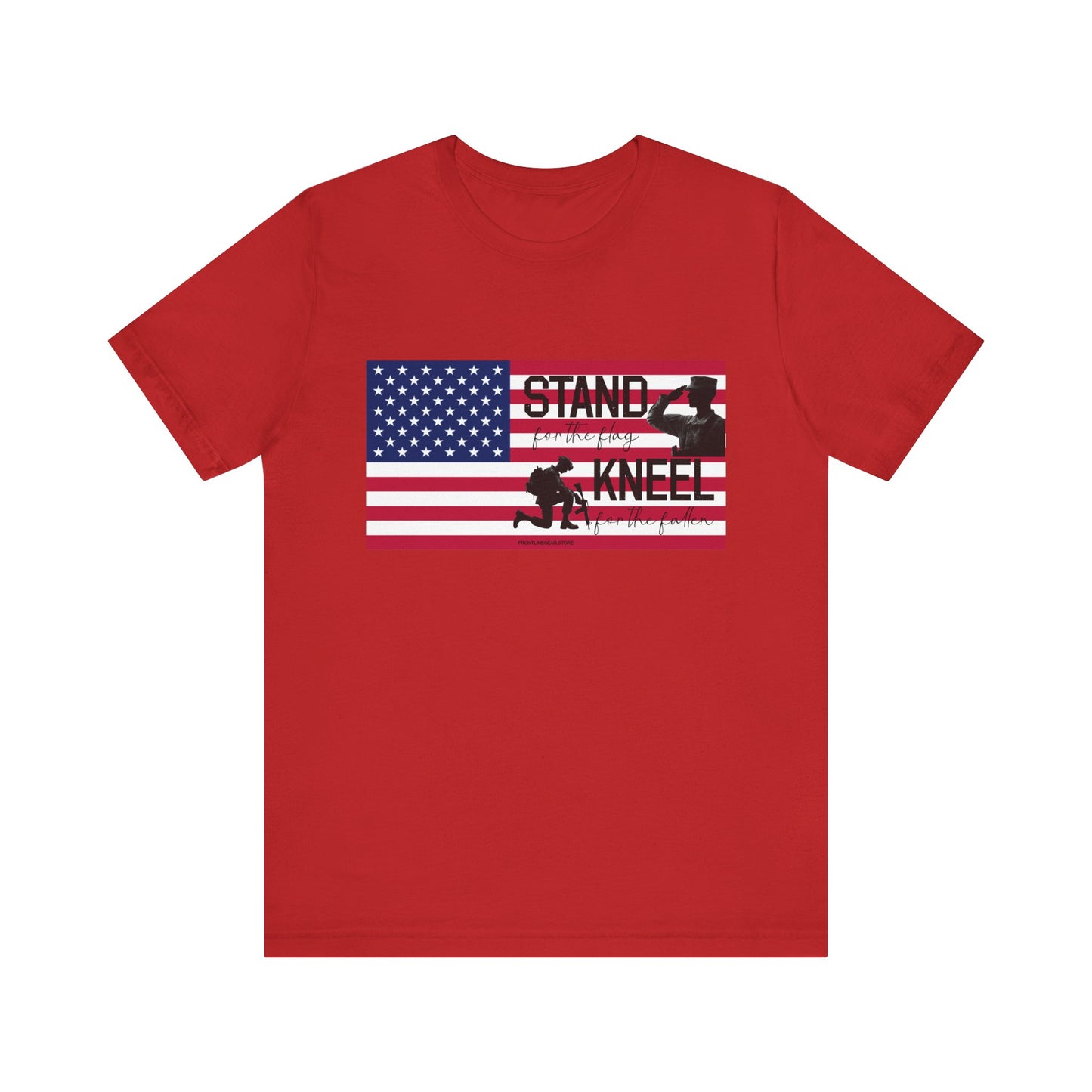 Stand for the Flag, Kneel for the Fallen - Male
