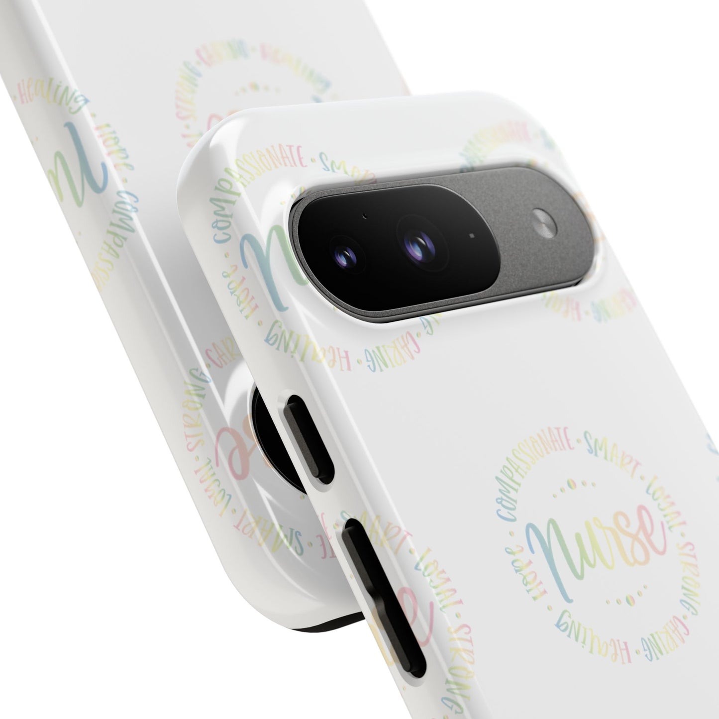 Google Pixel Tough Case - Nurse Circle - White