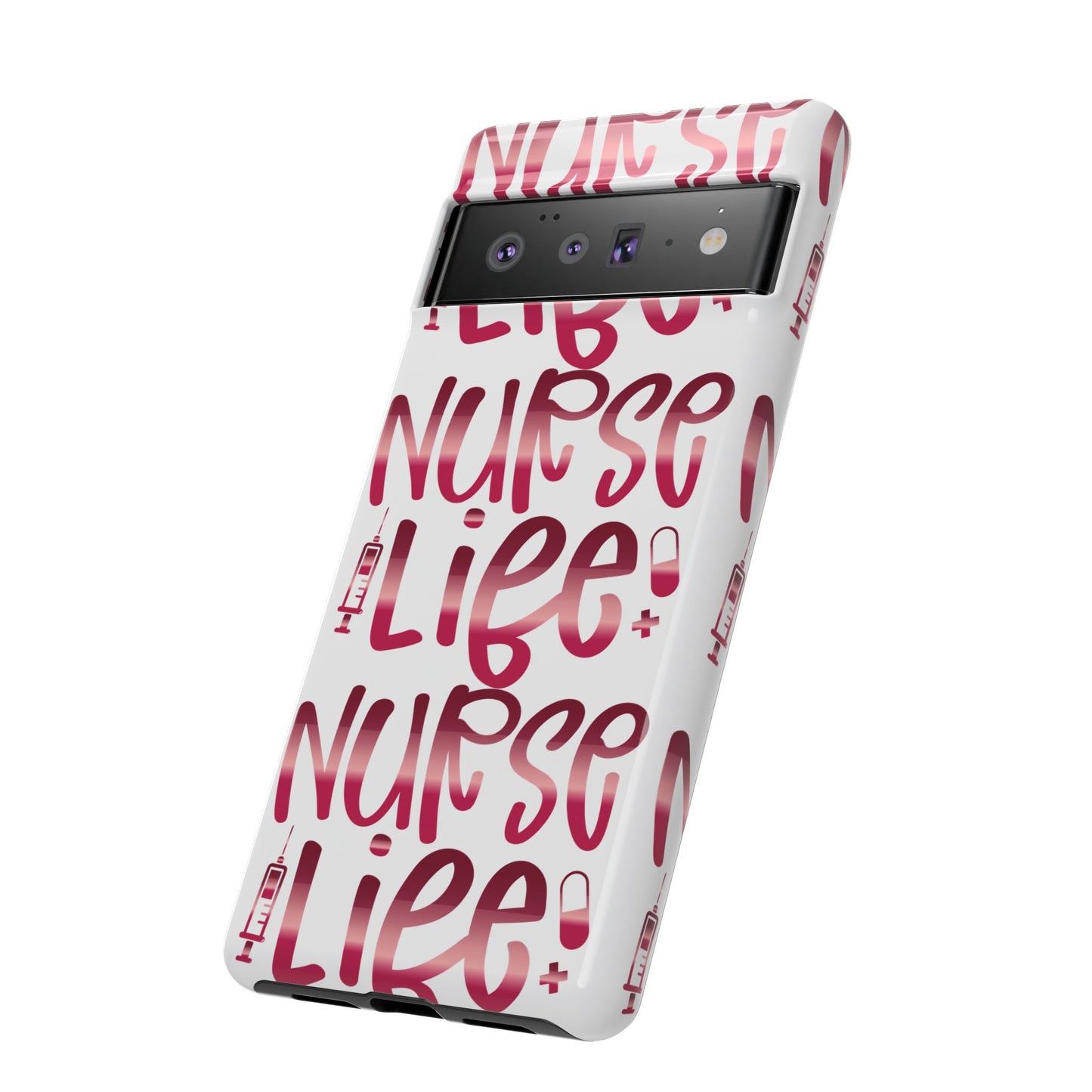 Google Pixel Tough Case - Nurse Life - White