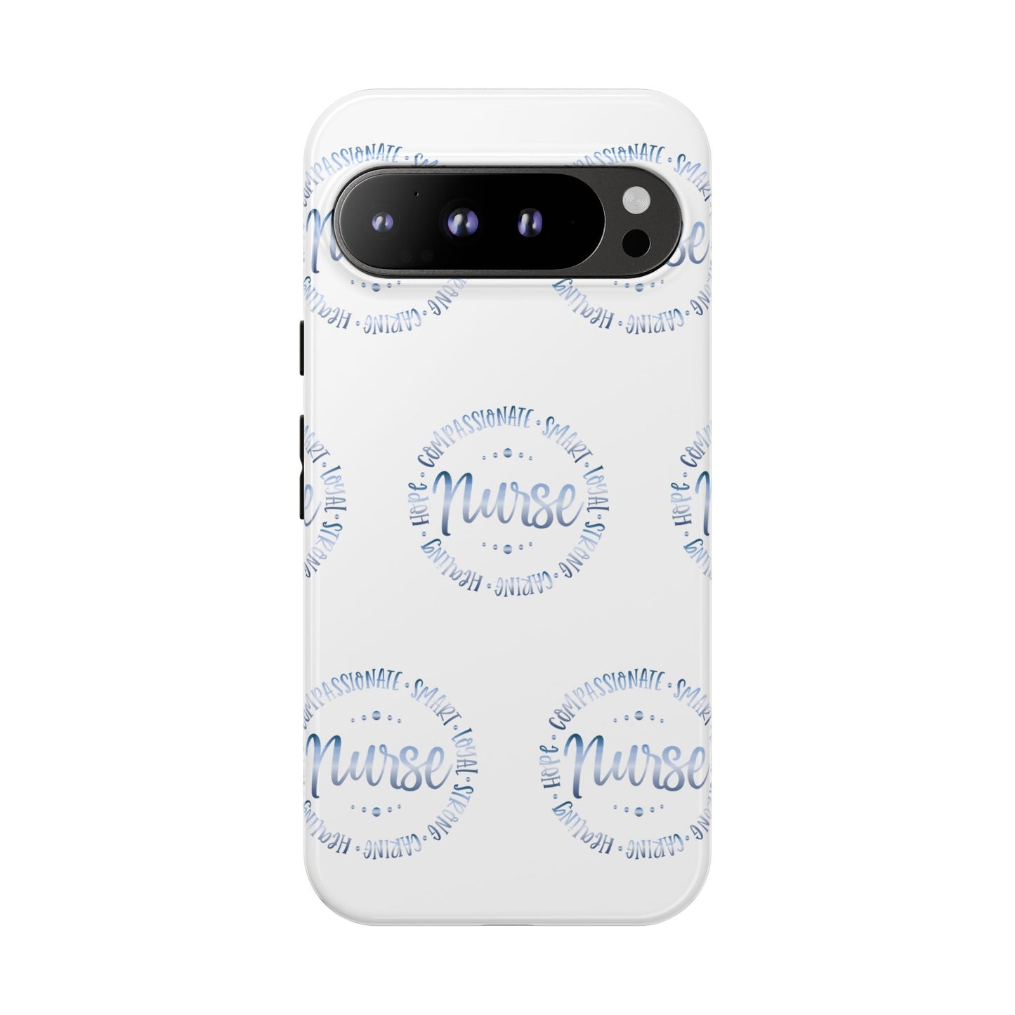 Google Pixel Tough Case - Nurse Circle - White