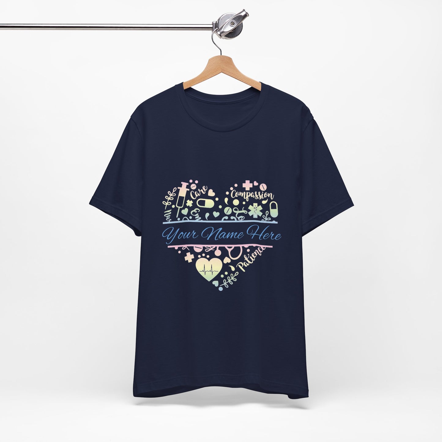Monogram Heart pastel