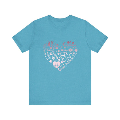 Nurse Heart rose gold