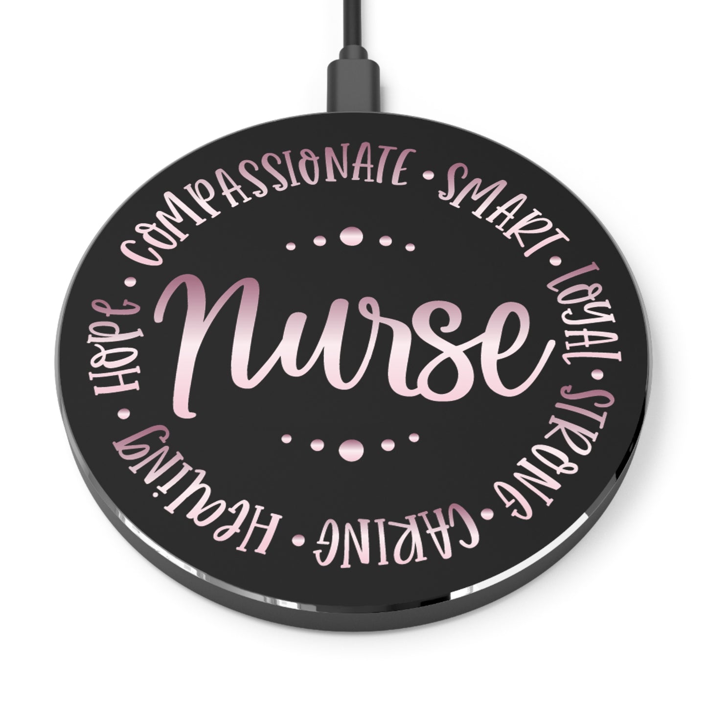 Nurse Circle Wireless Charger | Fast Charging Pad for Healthcare Professionals