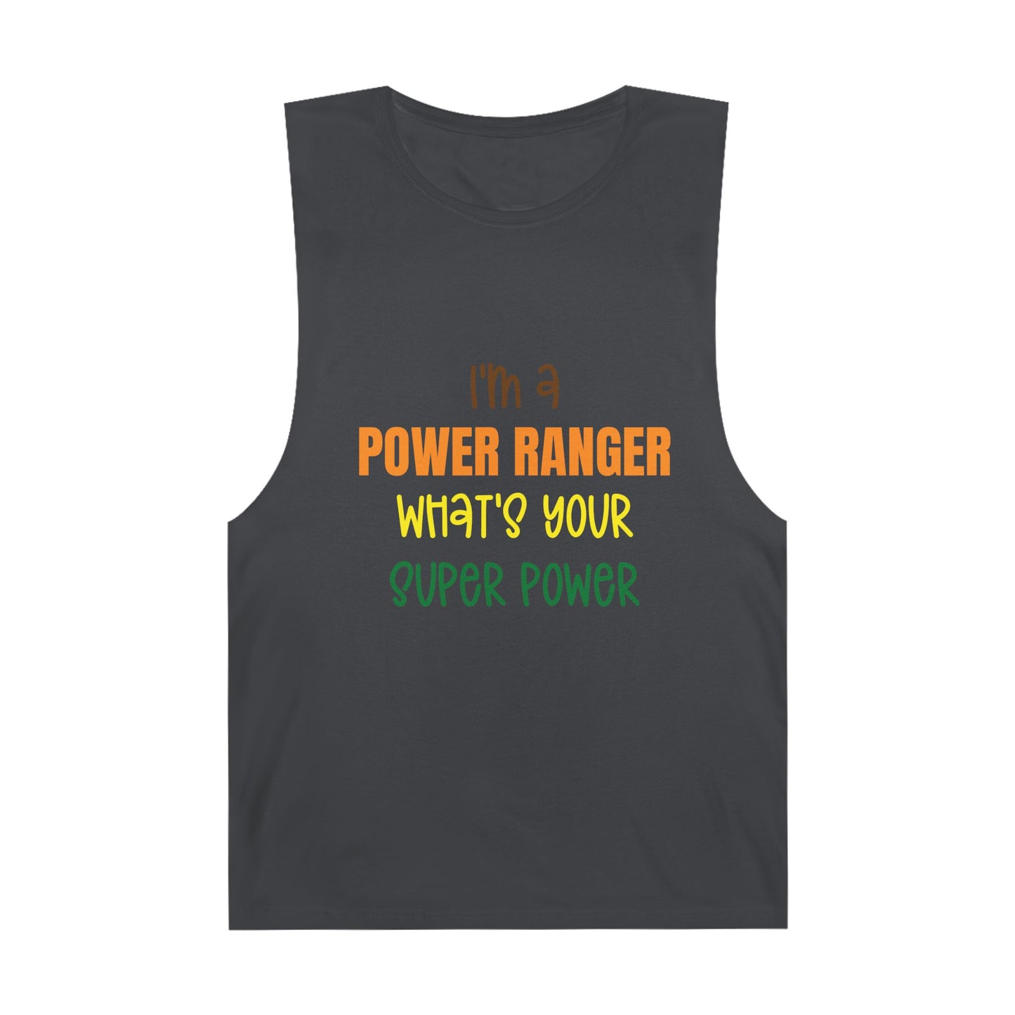 Lineman Tank - power ranger super power color