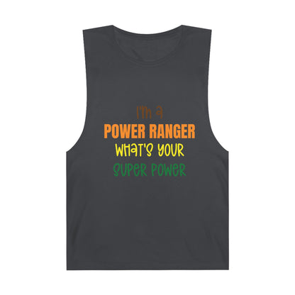 Lineman Tank - power ranger super power color