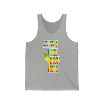 Lineman T-shirt - Living The High Life-gradient