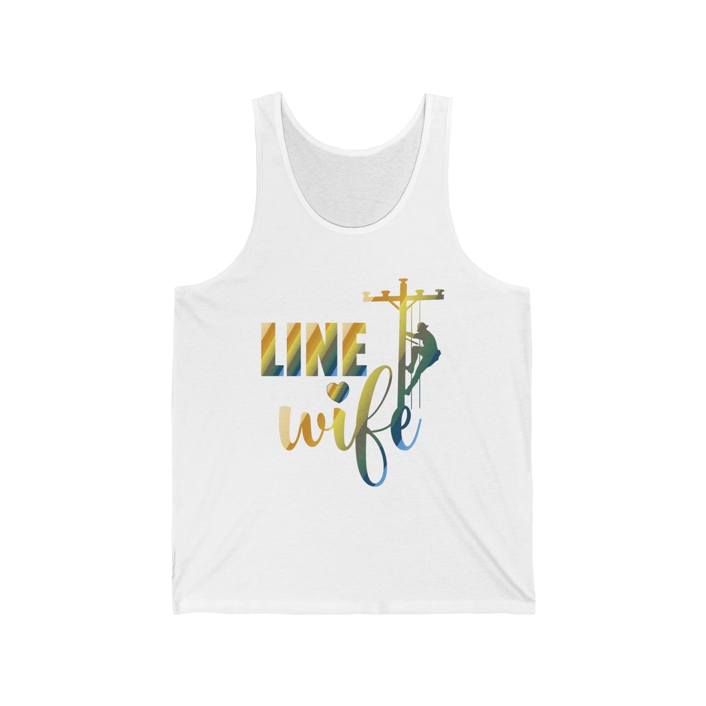 Lineman Tank - Line Wife colored chrome