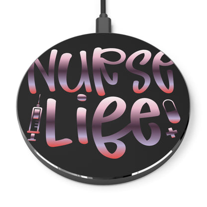 Nurse Life Wireless Charger | Fast Charging Pad for Healthcare Professionals