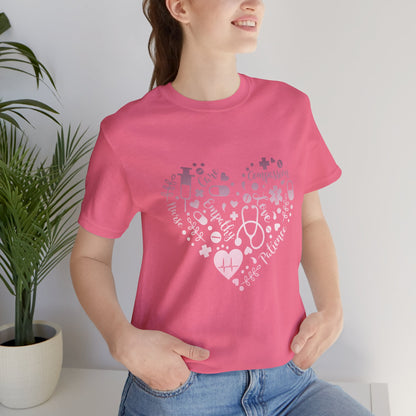 Nurse Heart rose gold
