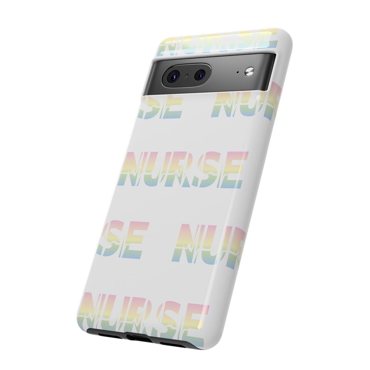 Google Pixel Tough Case - Nurse Pulse - White