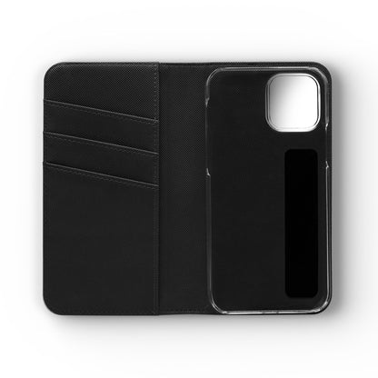 Faux Leather Wallet Phone Case - iPhone & Galaxy - I Rise From the Ashes