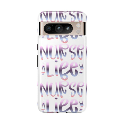 Google Pixel Tough Case - Nurse Life - White