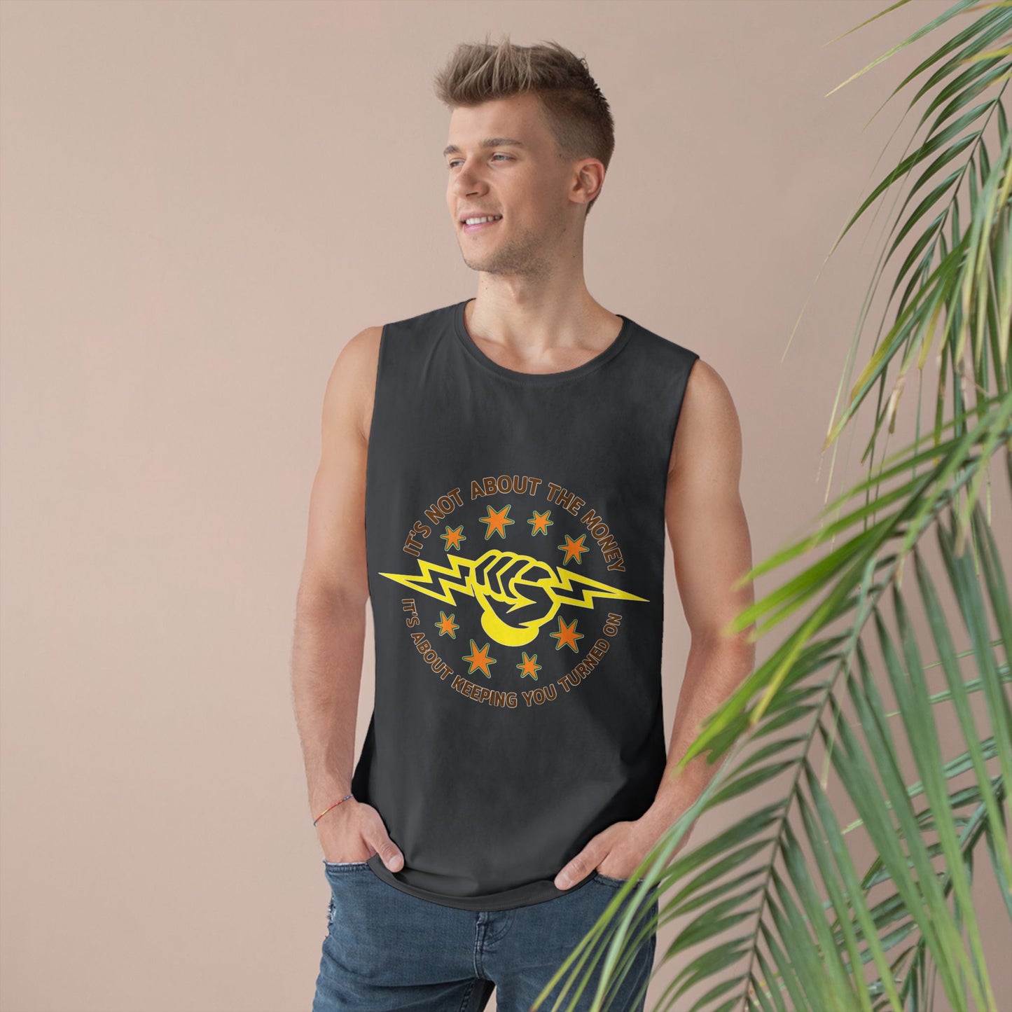 Lineman Tank - Its Not About The Money-color