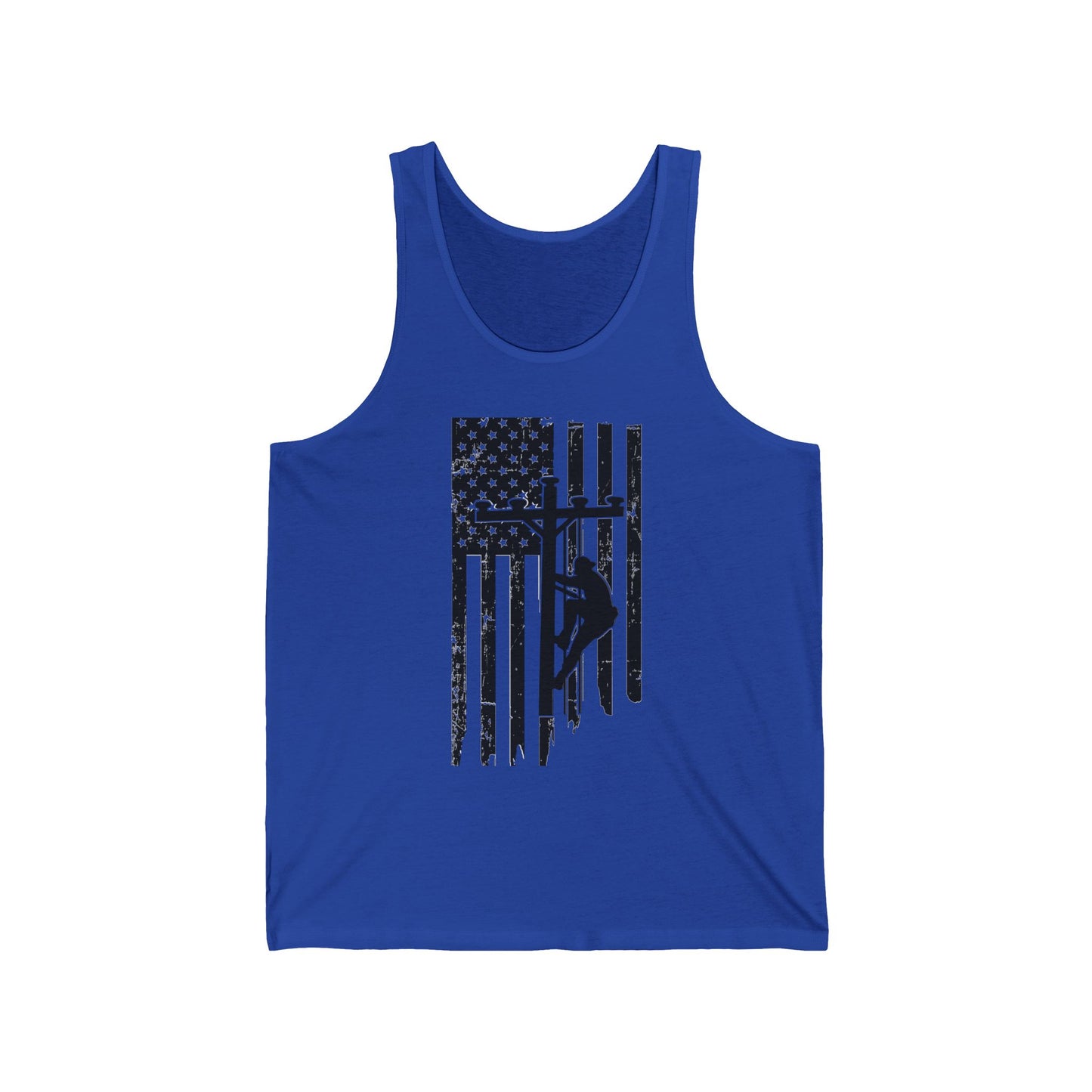Lineman Tank - Lineman Flag