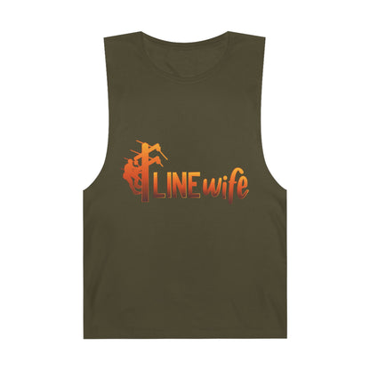 Lineman Tank - lineman-wife sky 24