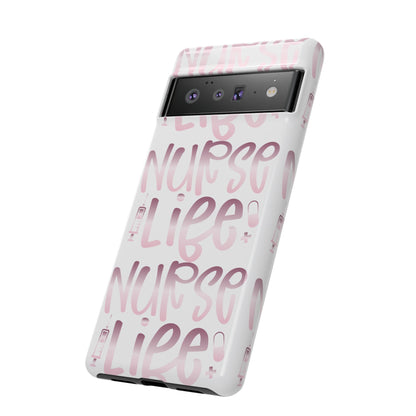 Google Pixel Tough Case - Nurse Life - White