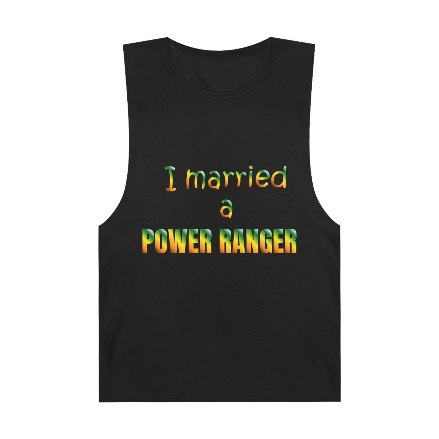 Lineman Tank - Married a Power Ranger gradient