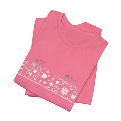 Monogram Heart rose gold