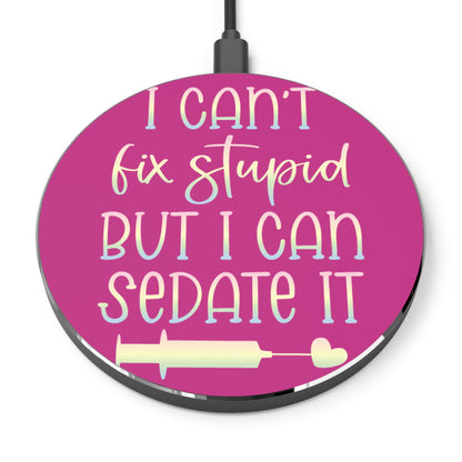 Can't Fix Stupid Wireless Charger | Fast Charging Pad for Healthcare Professionals