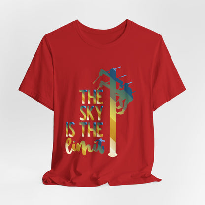 Lineman T-shirt - the-sky-is-the-limit-lineman colored chrome