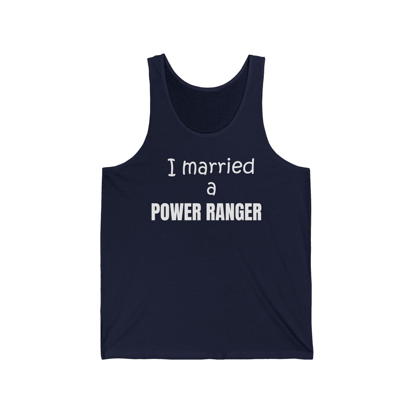 Lineman Tank - Married a Power Ranger white