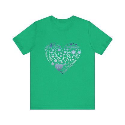 Monogram Heart 1 blue steel