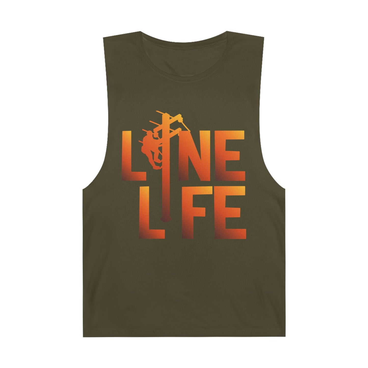 Lineman Tank - lineman-life sky 24