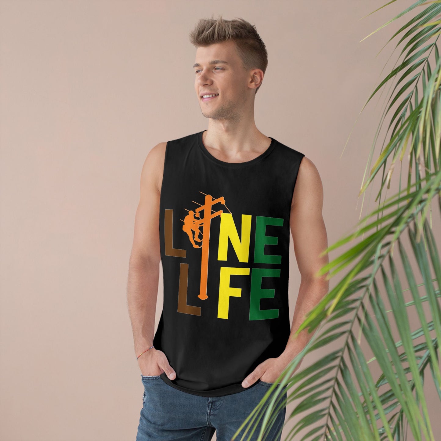 Lineman Tank - lineman-life color
