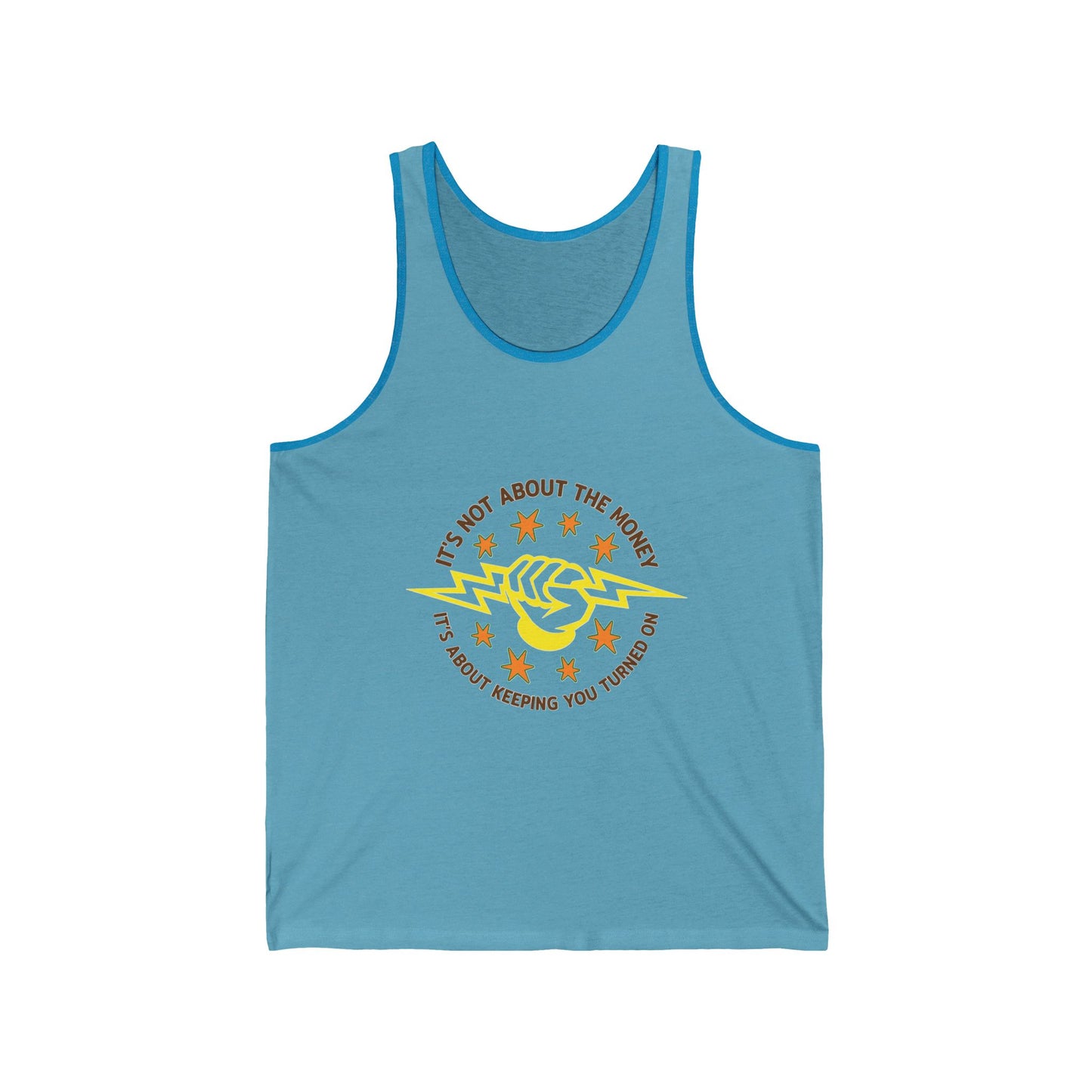 Lineman Tank - Its Not About The Money-color