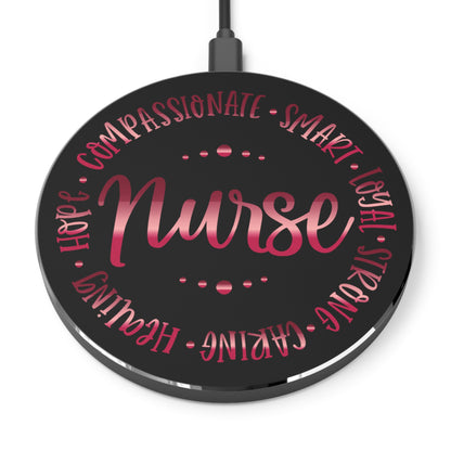 Nurse Circle Wireless Charger | Fast Charging Pad for Healthcare Professionals