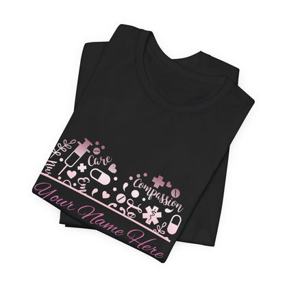 Monogram Heart rose gold