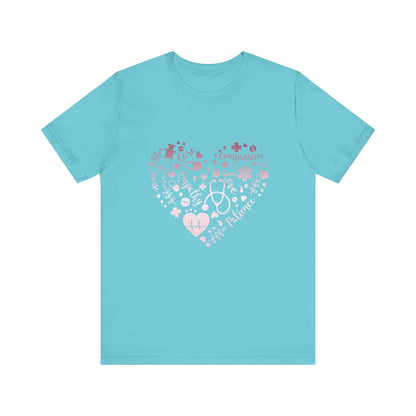 Nurse Heart rose gold