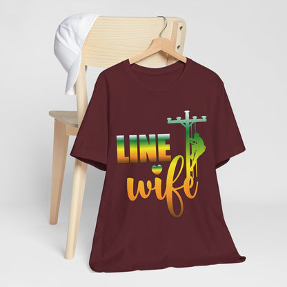 Lineman T-shirt - Line Wife gradient