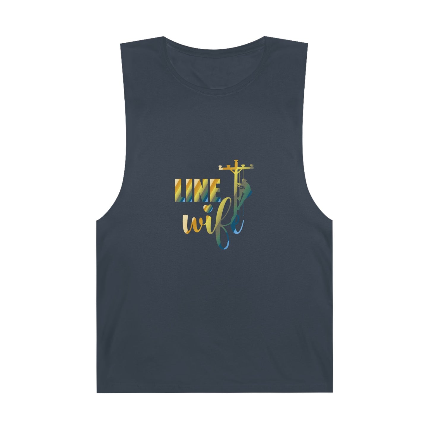 Lineman Tank - Line Wife colored chrome