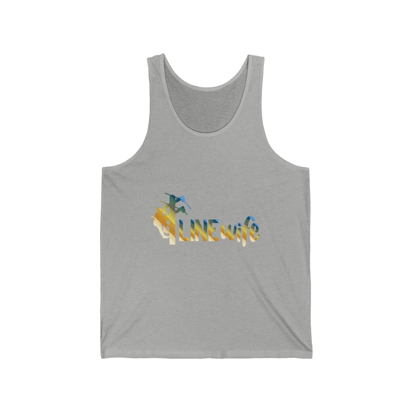 Lineman T-shirt - lineman-wife colored chrome