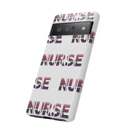 Google Pixel Tough Case - Nurse Pulse - White