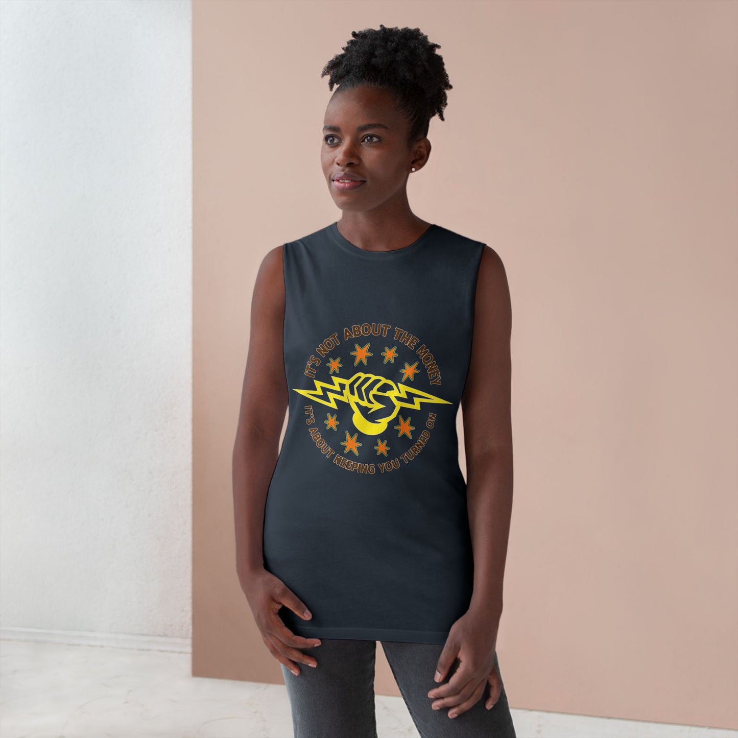 Lineman Tank - Its Not About The Money-color