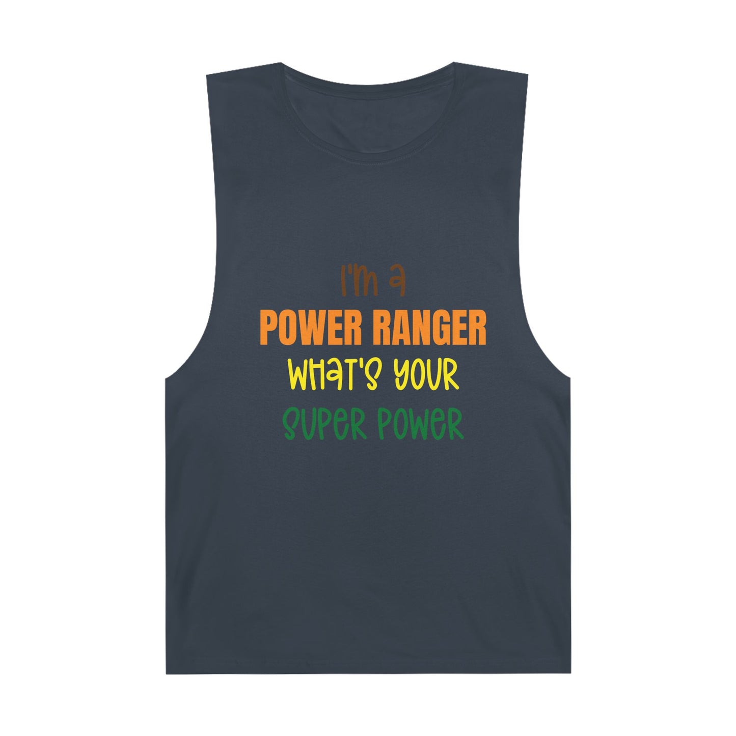 Lineman Tank - power ranger super power color