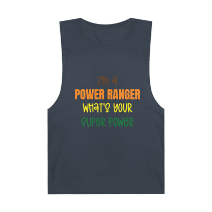 Lineman Tank - power ranger super power color