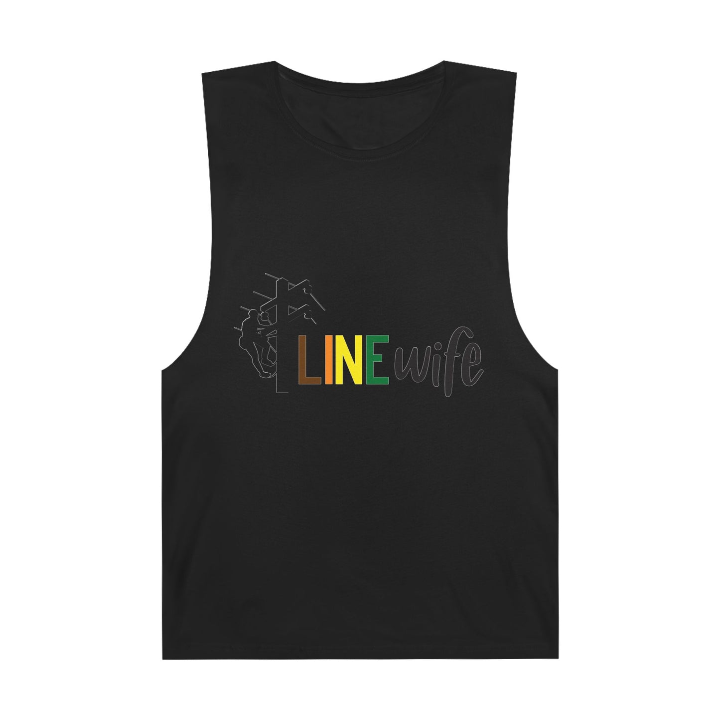 Lineman Tank - lineman-wife color