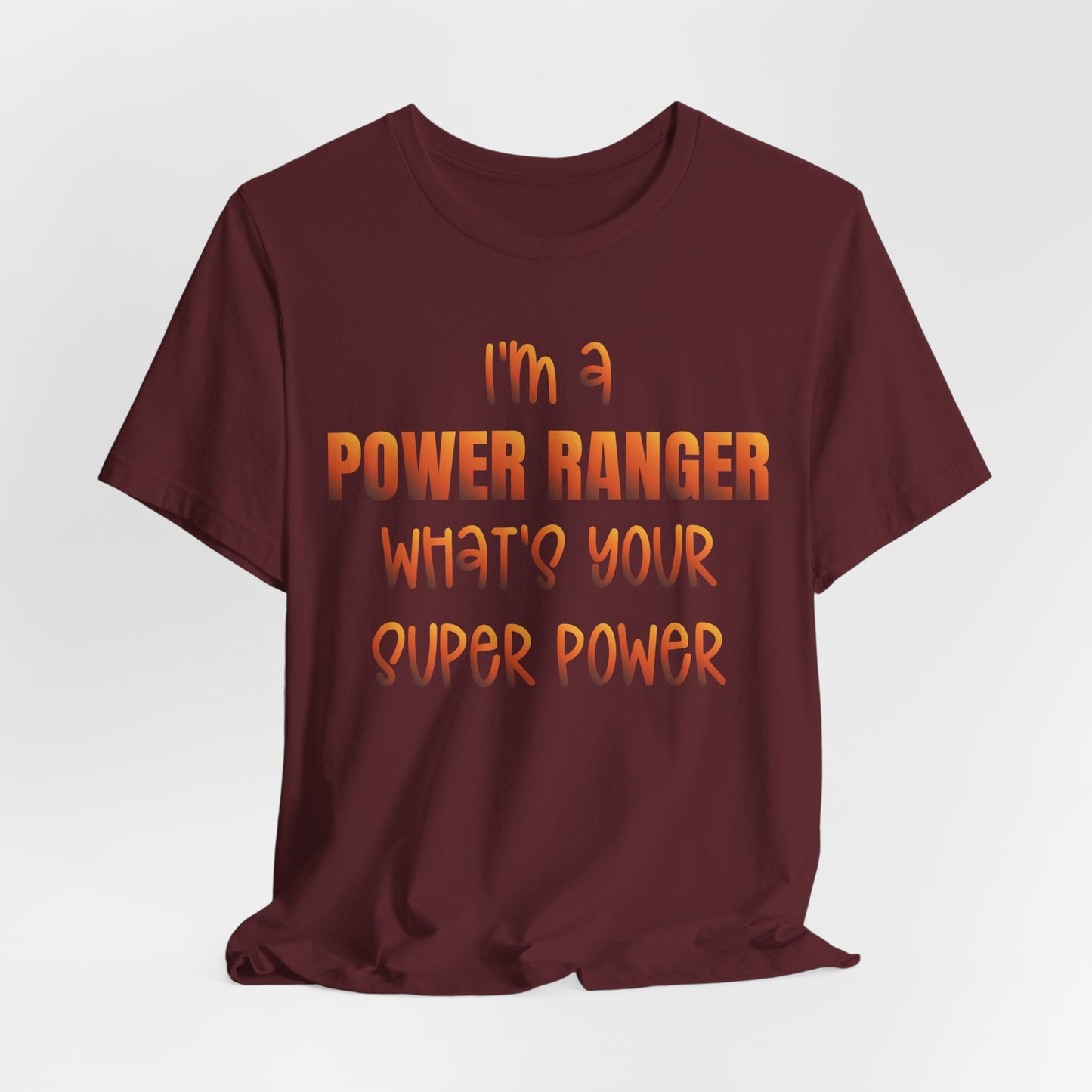 Lineman T-shirt - power ranger super power sky 24