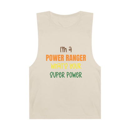 Lineman Tank - power ranger super power color