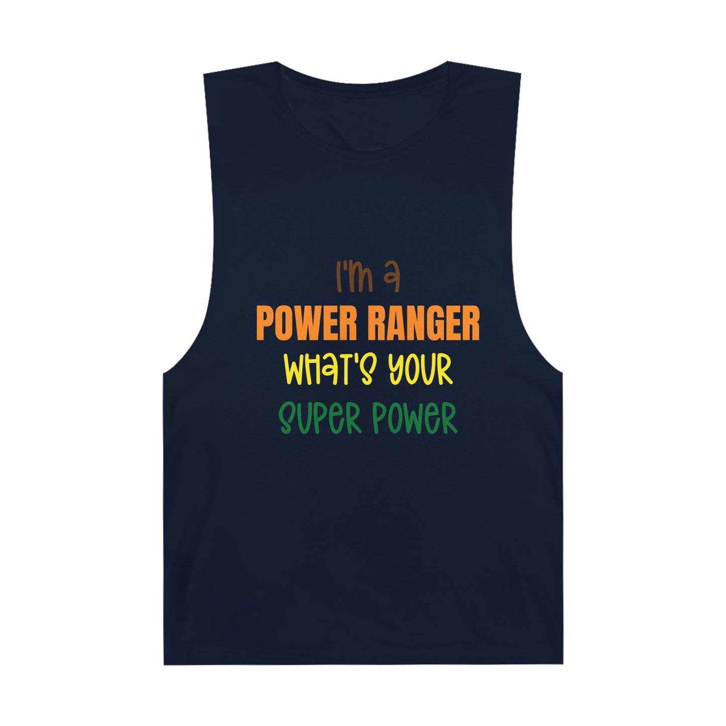 Lineman Tank - power ranger super power color