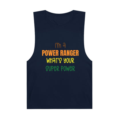 Lineman Tank - power ranger super power color