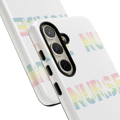 Samsung Tough Case - Nurse Pulse - White