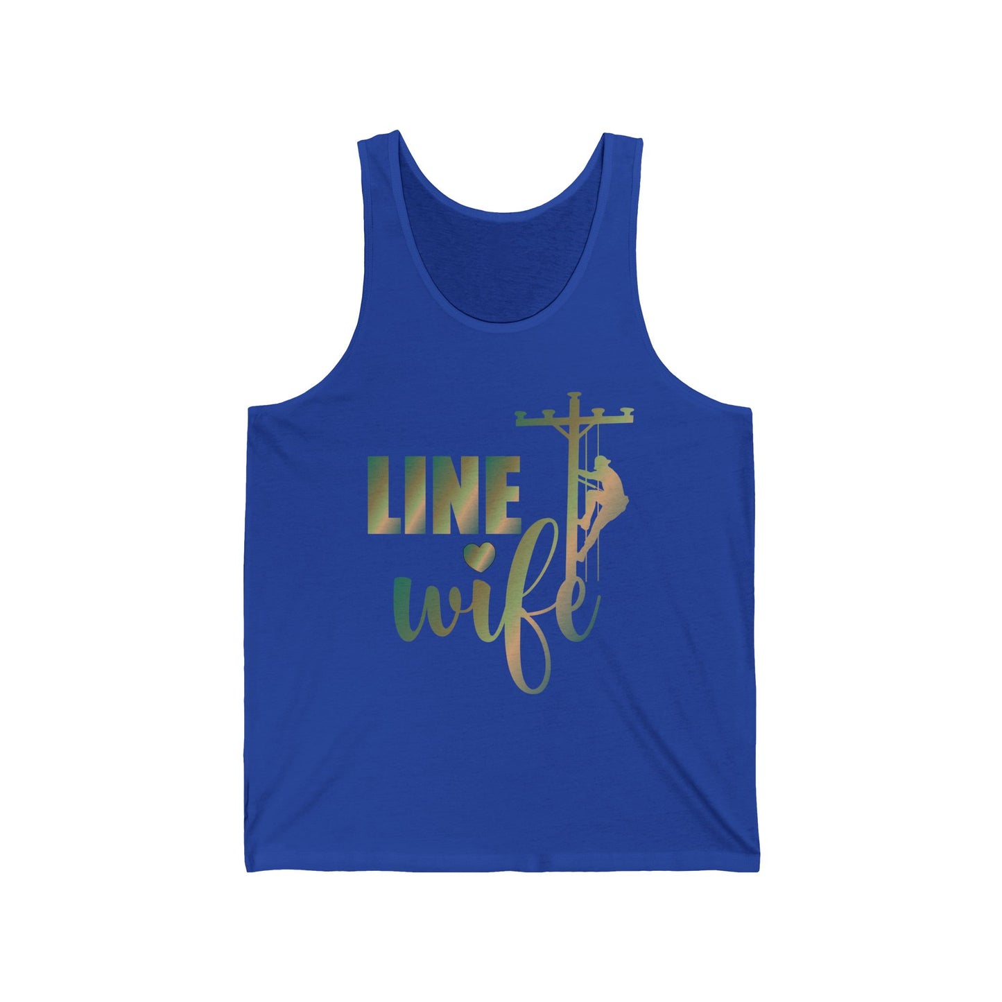 Lineman T-shirt - Line Wife copper patina