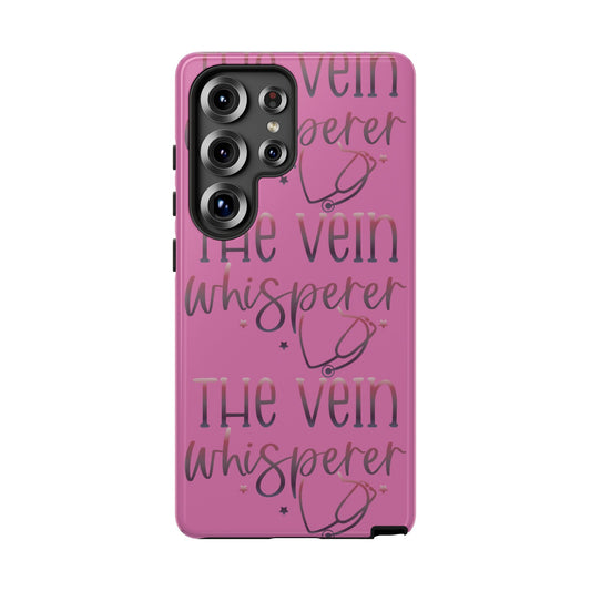 Samsung Galaxy Tough Case - The Vein Whisperer - Light Pink
