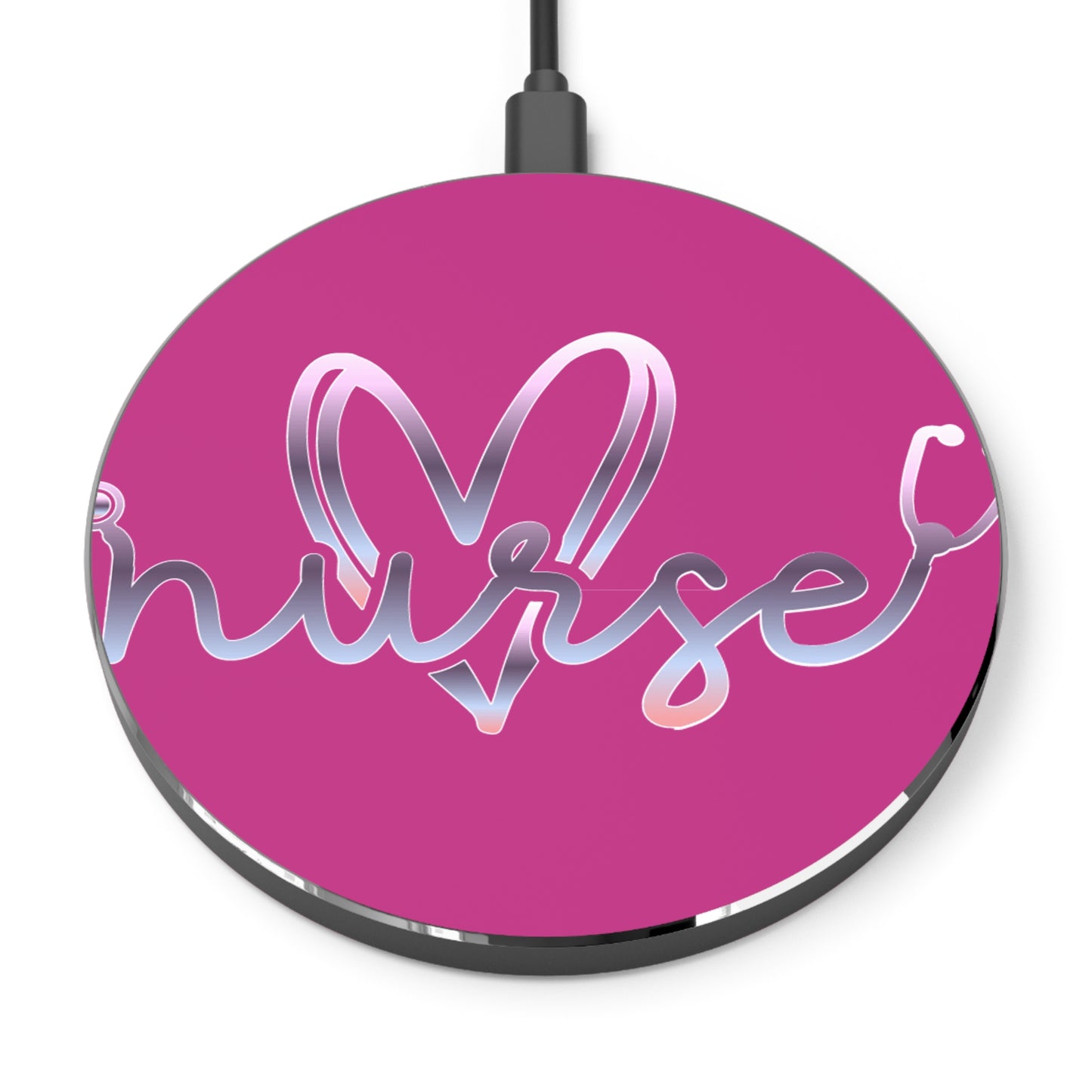 Nurse Stethoscope Wireless Charger | Fast Charging Pad for Healthcare Professionals