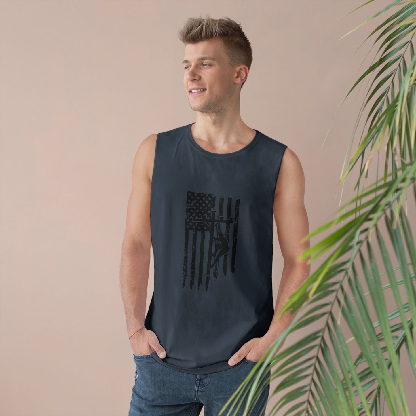 Lineman Tank - Lineman Flag