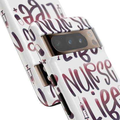 Google Pixel Tough Case - Nurse Life - White